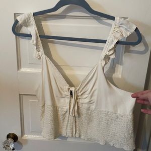 Cream Wild Fable crop top (NEVER BEEN WORN)